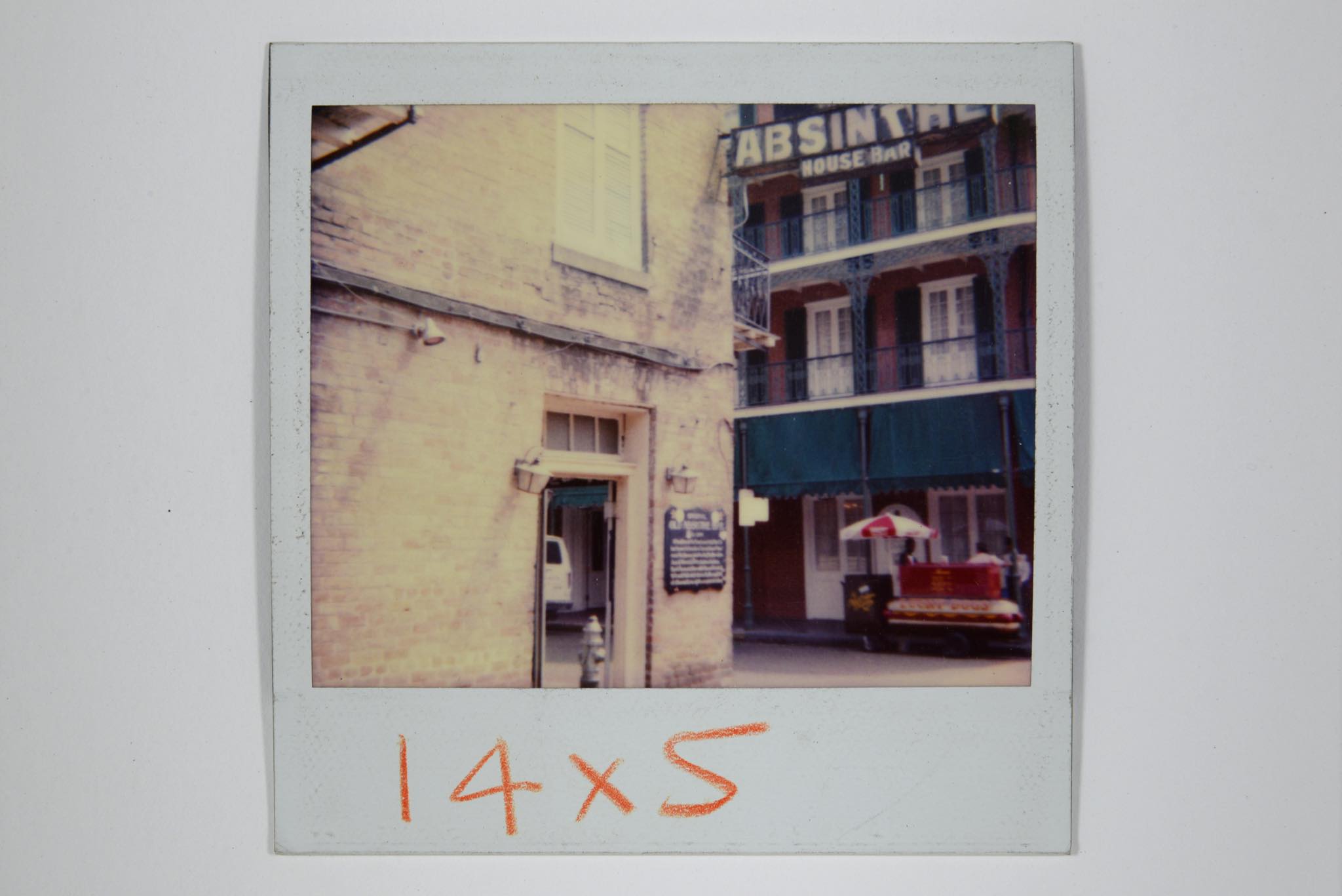 Jean Michel Basquiat New Orleans Street Polaroid  from Kelle