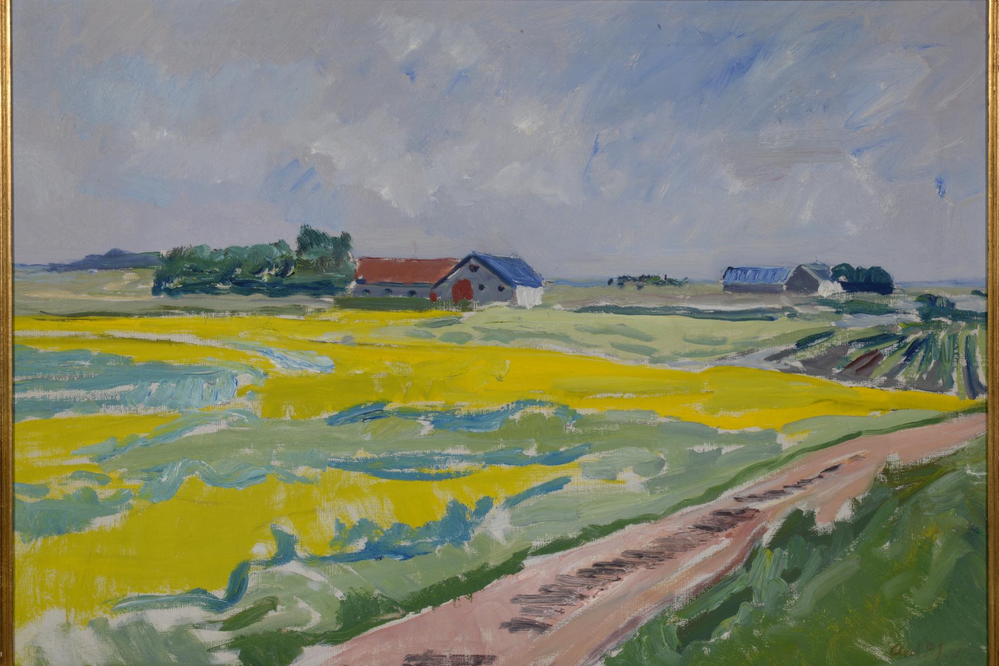 Axel P. Jensen Landscape painting 1938｜Luca Scandinavia | 北欧