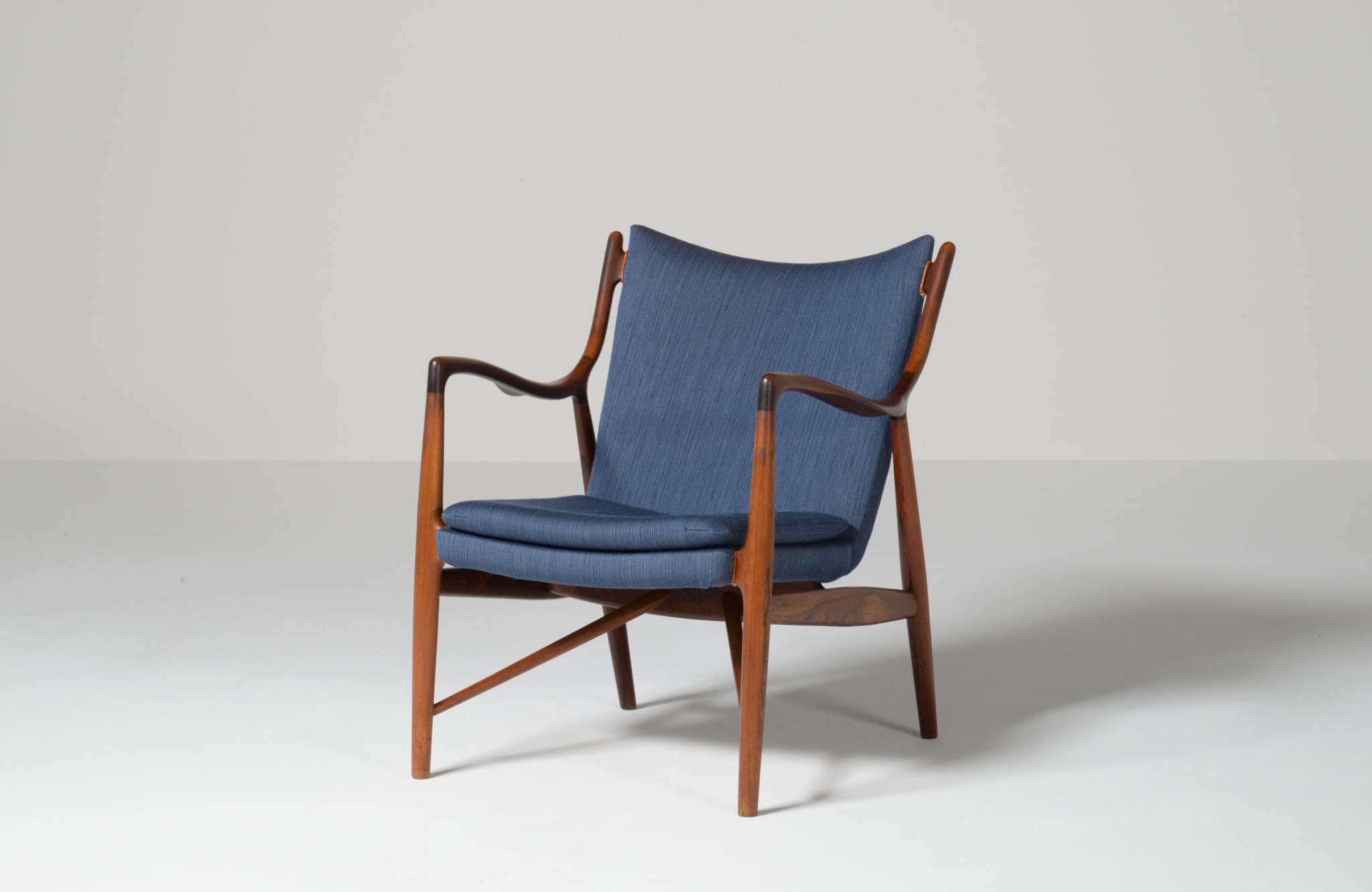 Finn Juhl Brazilian rosewood NV45 from Robert Wilson collection